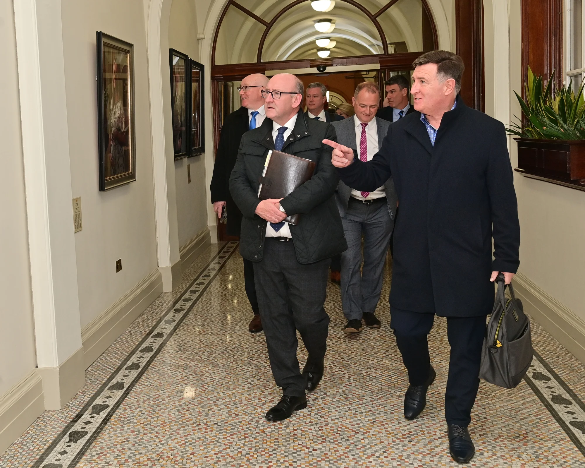 PACEMAKER 15-11-23 Co-operation Ireland Belfast City Hall 15