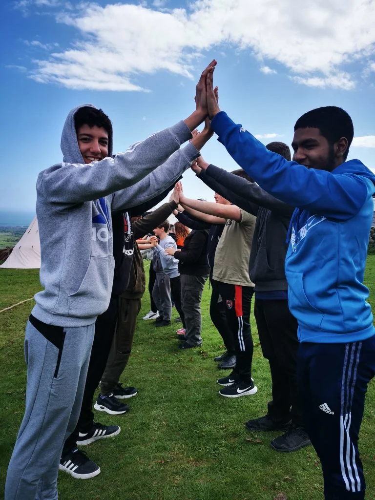 Pupils-from-St-McCartans-College-Ashfield-Boys-School